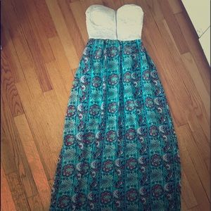 Maxi spring dress